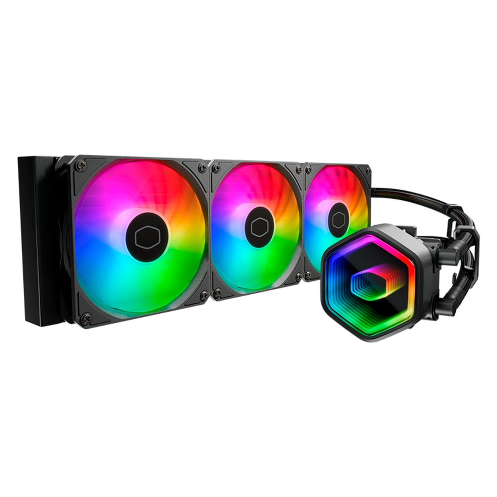 Enfriamiento LiÃÂÃÂquido Cooler Master Masterliquid 360 Core II ARGB para CPU- 360mm - Negro