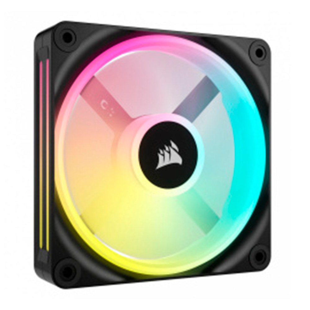 Ventilador Corsair iCUE Link QX120 RGB 120mm - Negro