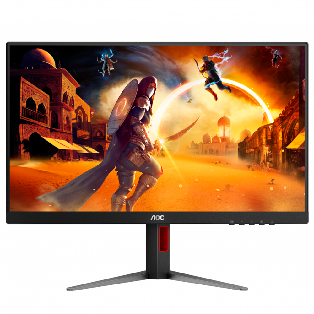 Monitor Curvo Gamer AOC 27G4 27"- Resolucion 1920x1080 Full HD- 180Hz- Panel VA 1ms