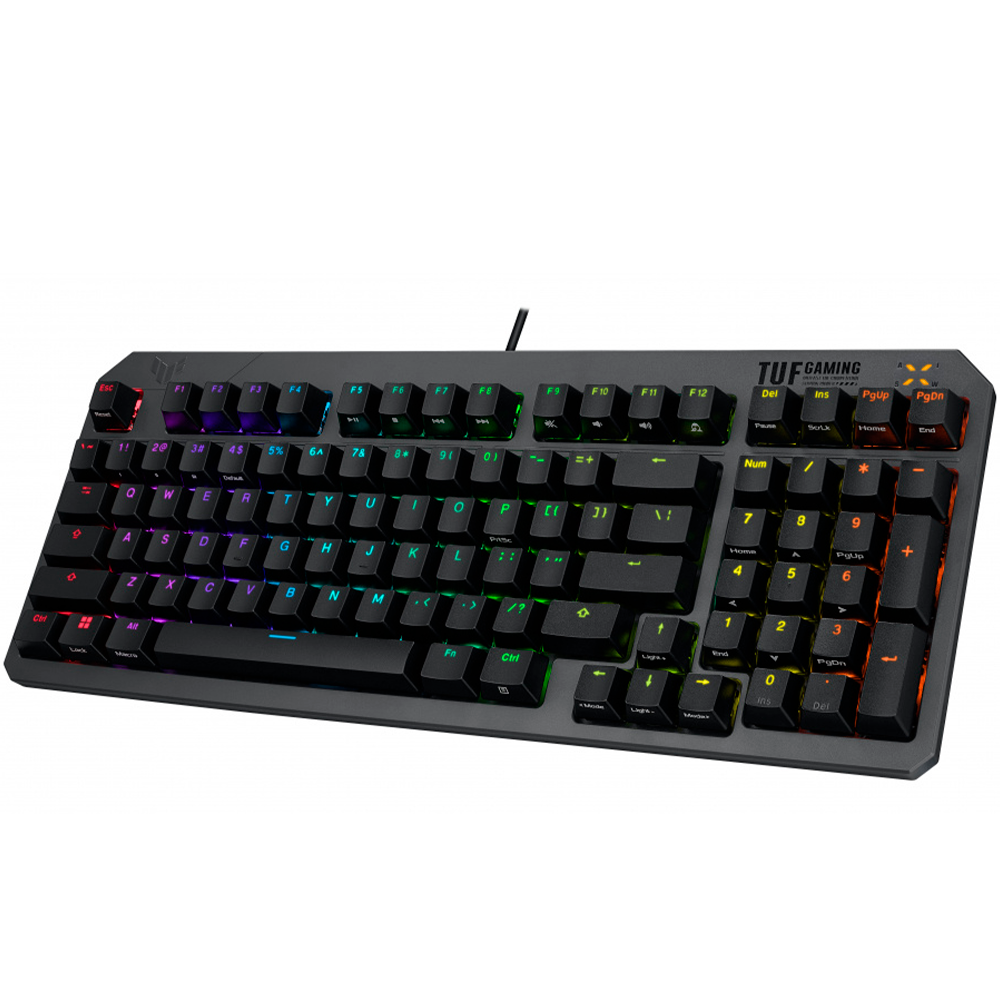 Teclado mecanico ASUS TUF Gaming K3 Gen II - Alambrico - Negro (Ingles)