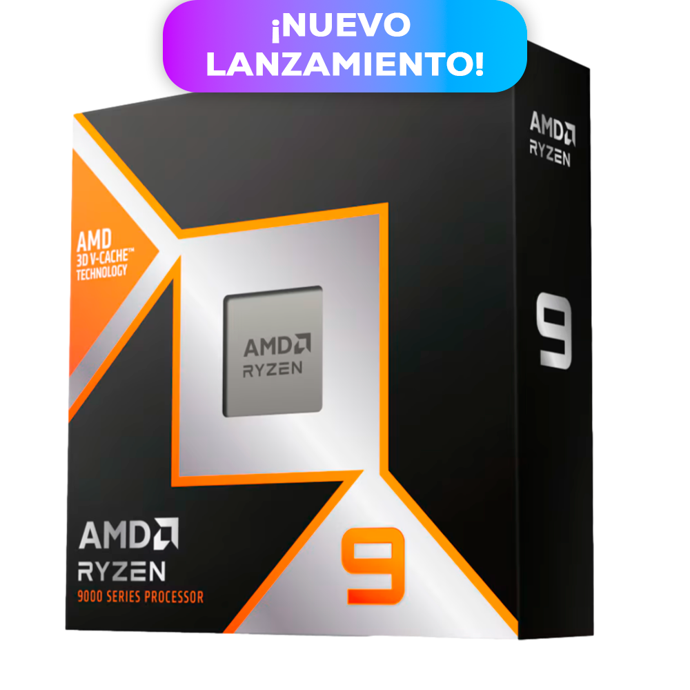 Procesador AMD Ryzen 9 9950X3D con AMD Radeon Graphics S-AM5 5.70GHz 16 Nucleos
