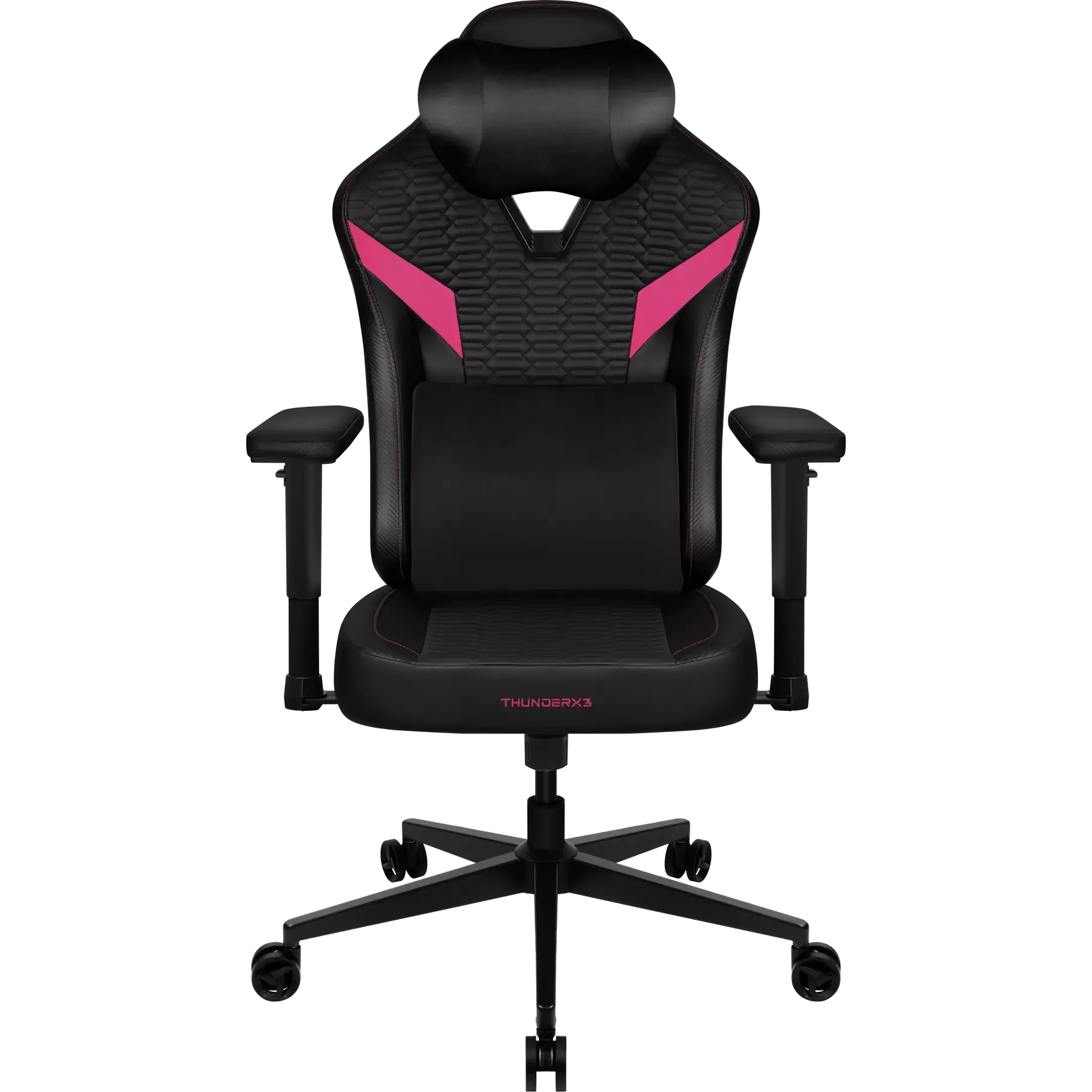 Silla Thunder X3 Eaze Racer Neon V2 | Negro/Rosa