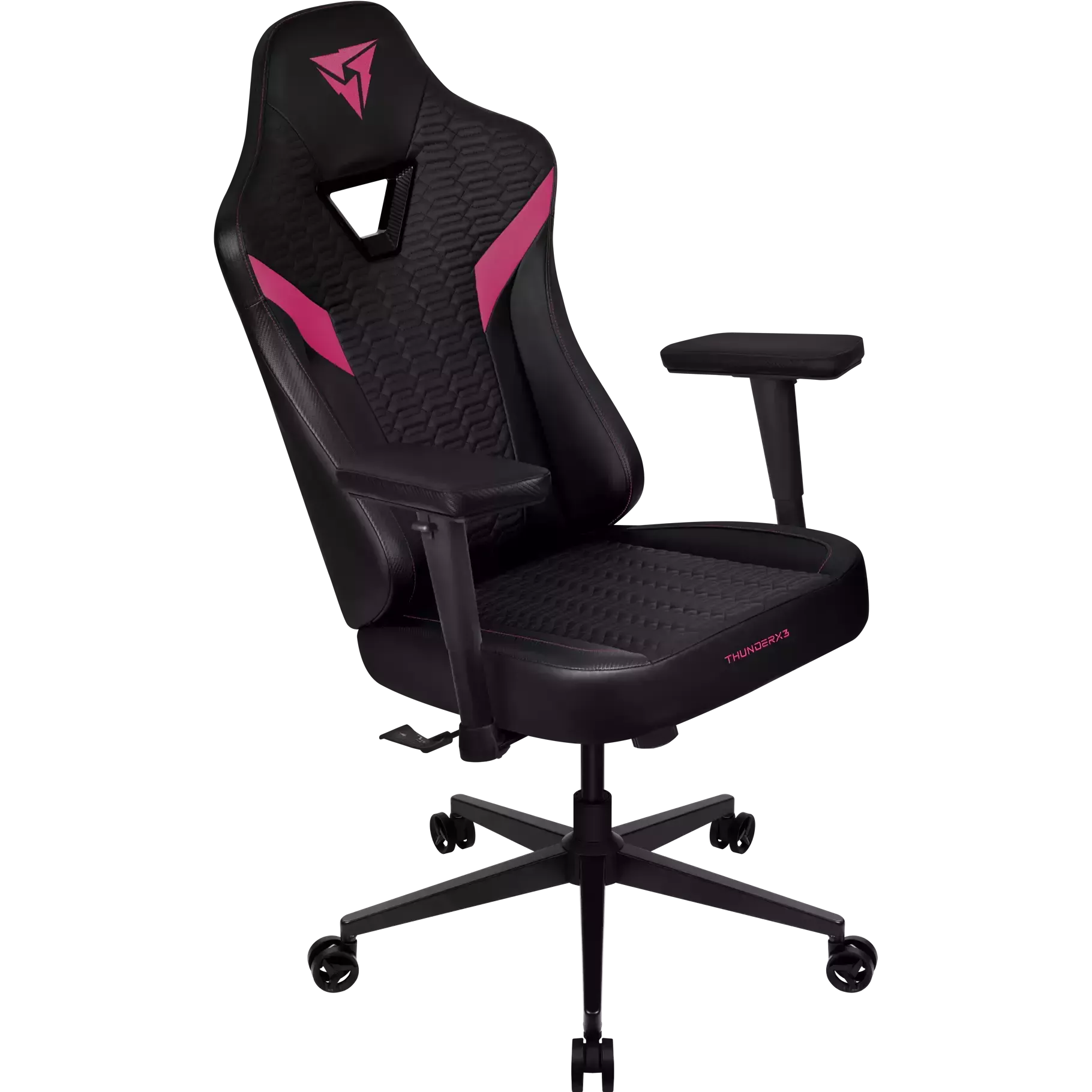 Silla Thunder X3 Eaze Racer Neon V2 | Negro/Rosa