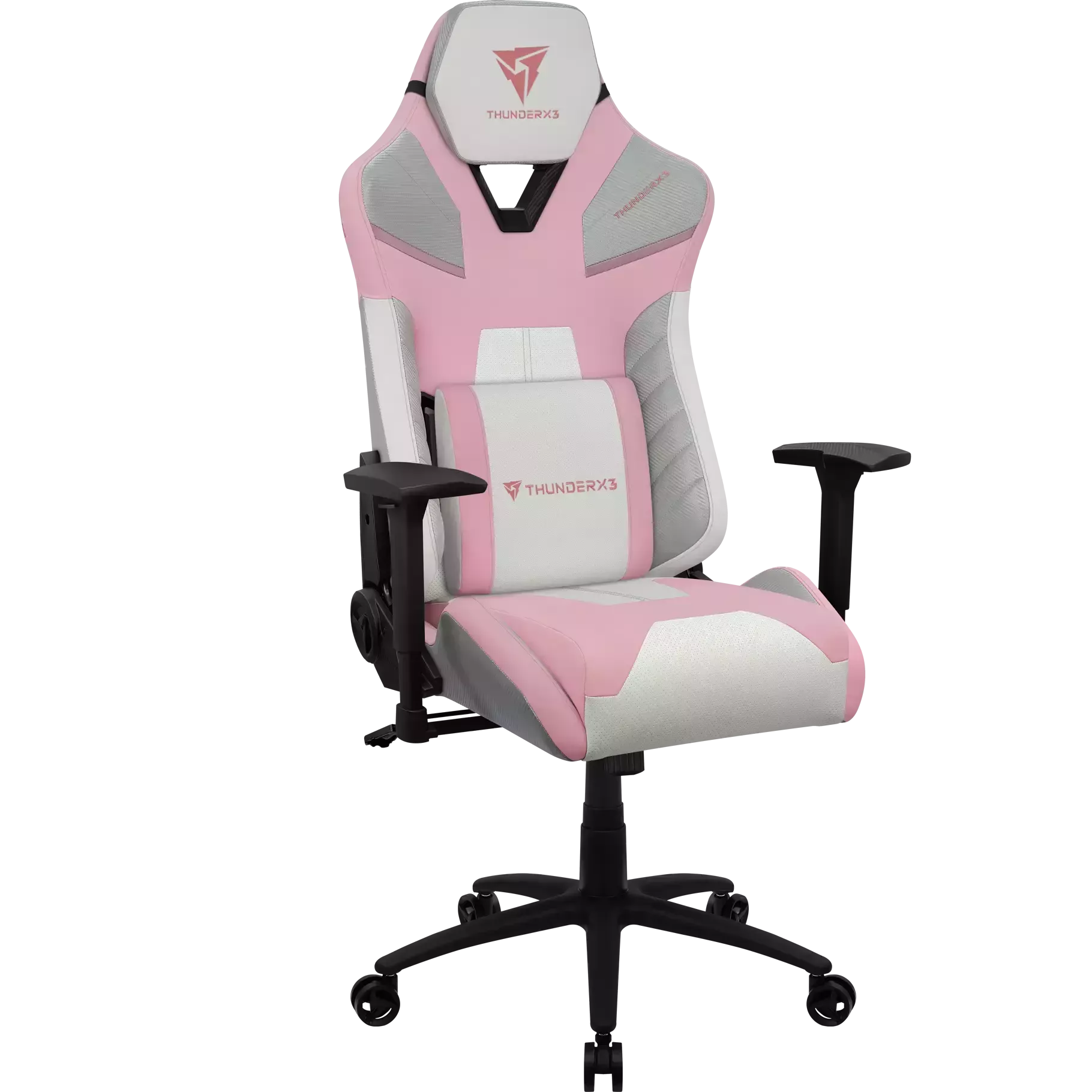 Silla Gamer Thunder X3 TC5 Max Sakura - Blanca/Rosa