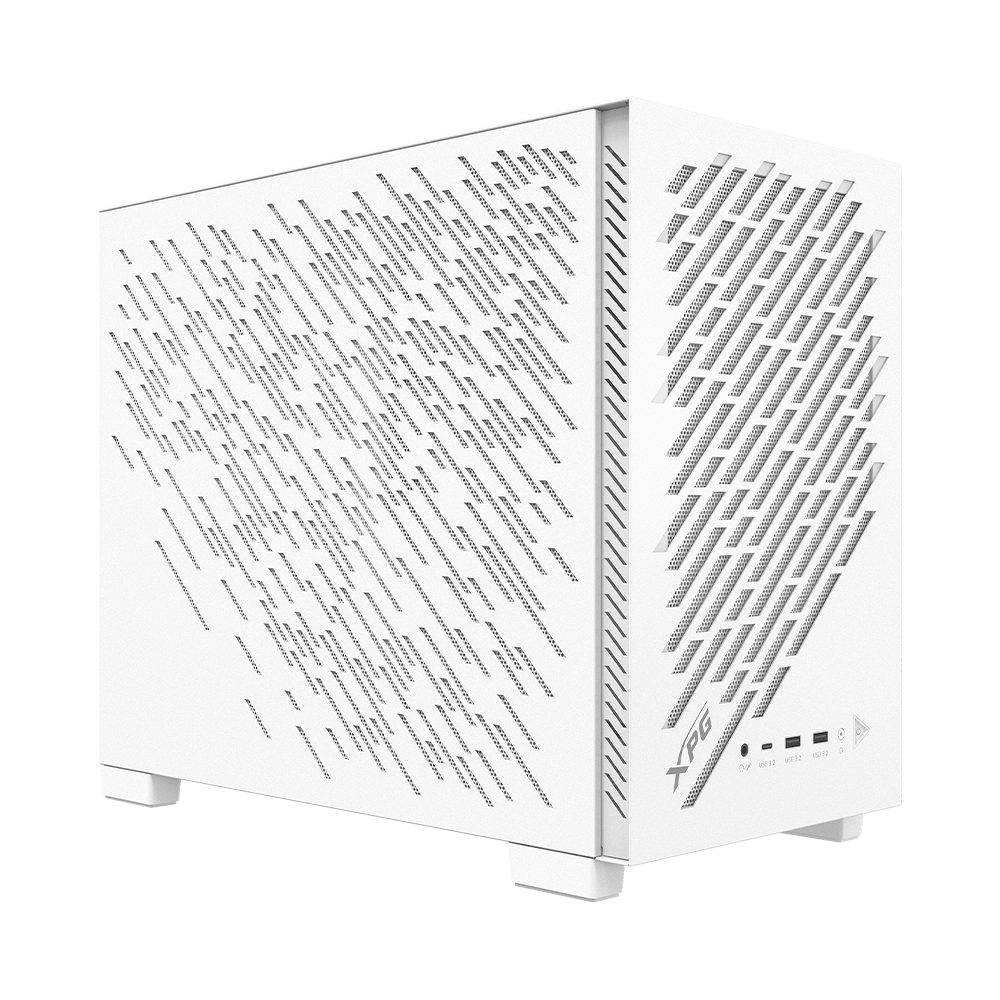 Gabinete XPG Valor Air Nano, Midi-Tower, Micro-ATX/Mini-ITX, Incluye 1 Ventilador, Blanco