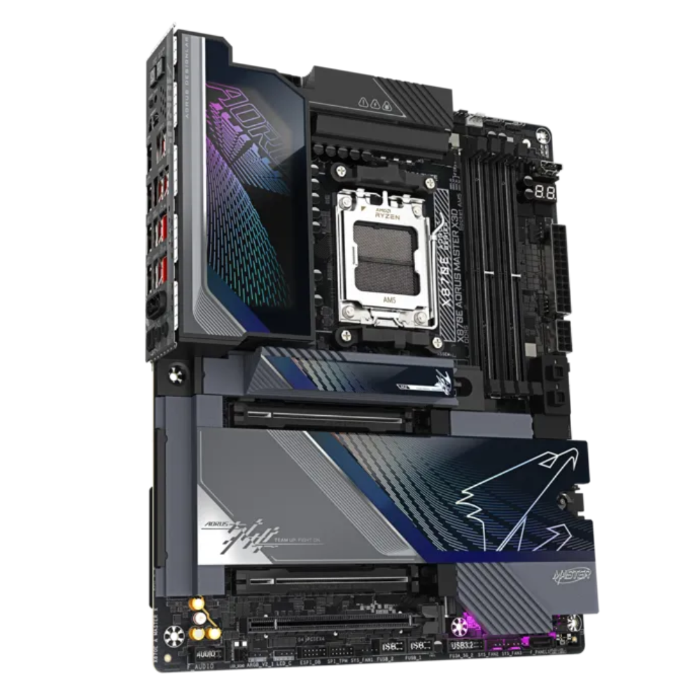 Tarjeta Madre Gigabyte X870E A Master X, Socket Am5, 4*DDR5 5200Mhz, Wifi, Atx