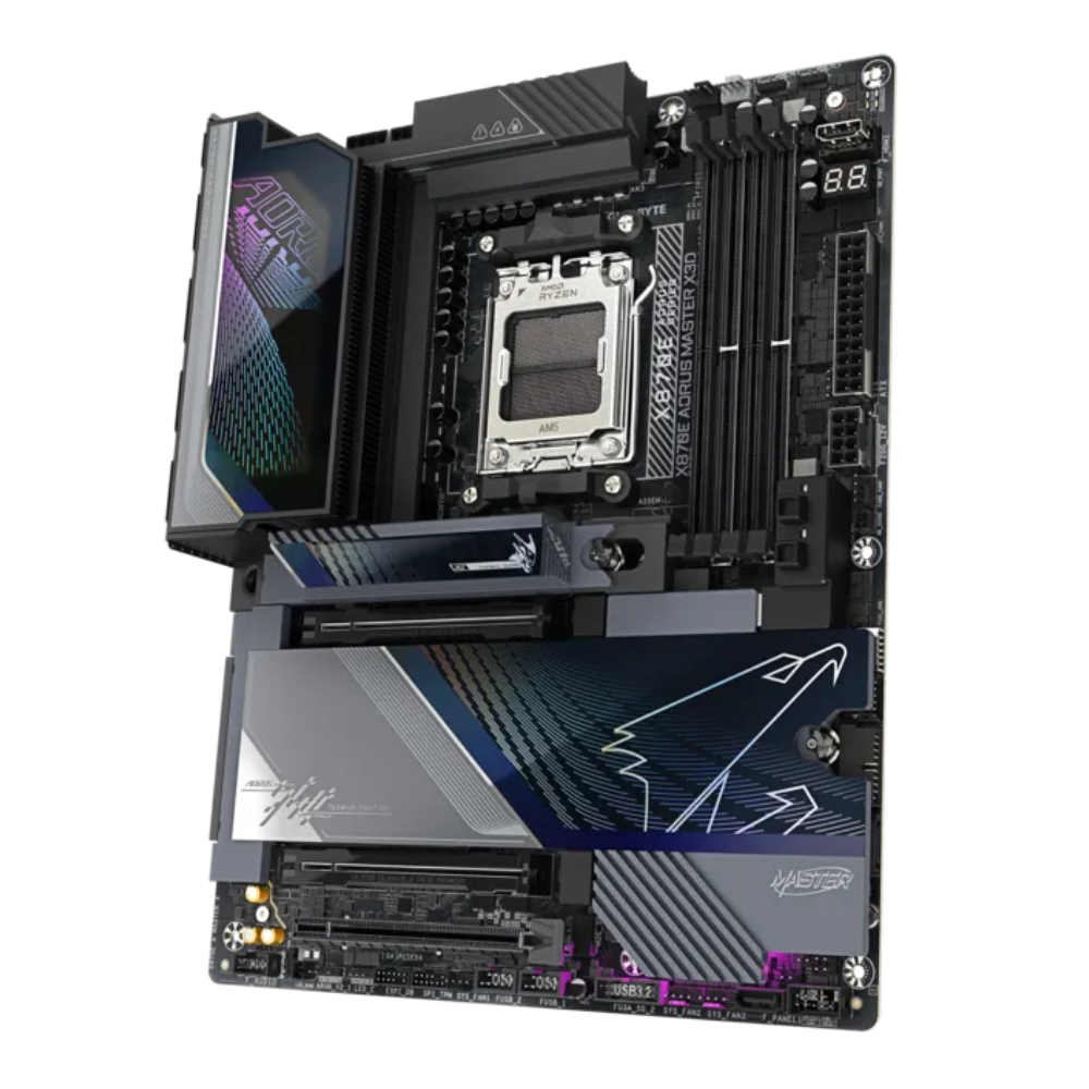 Tarjeta Madre Gigabyte X870E A Master X, Socket Am5, 4*DDR5 5200Mhz, Wifi, Atx