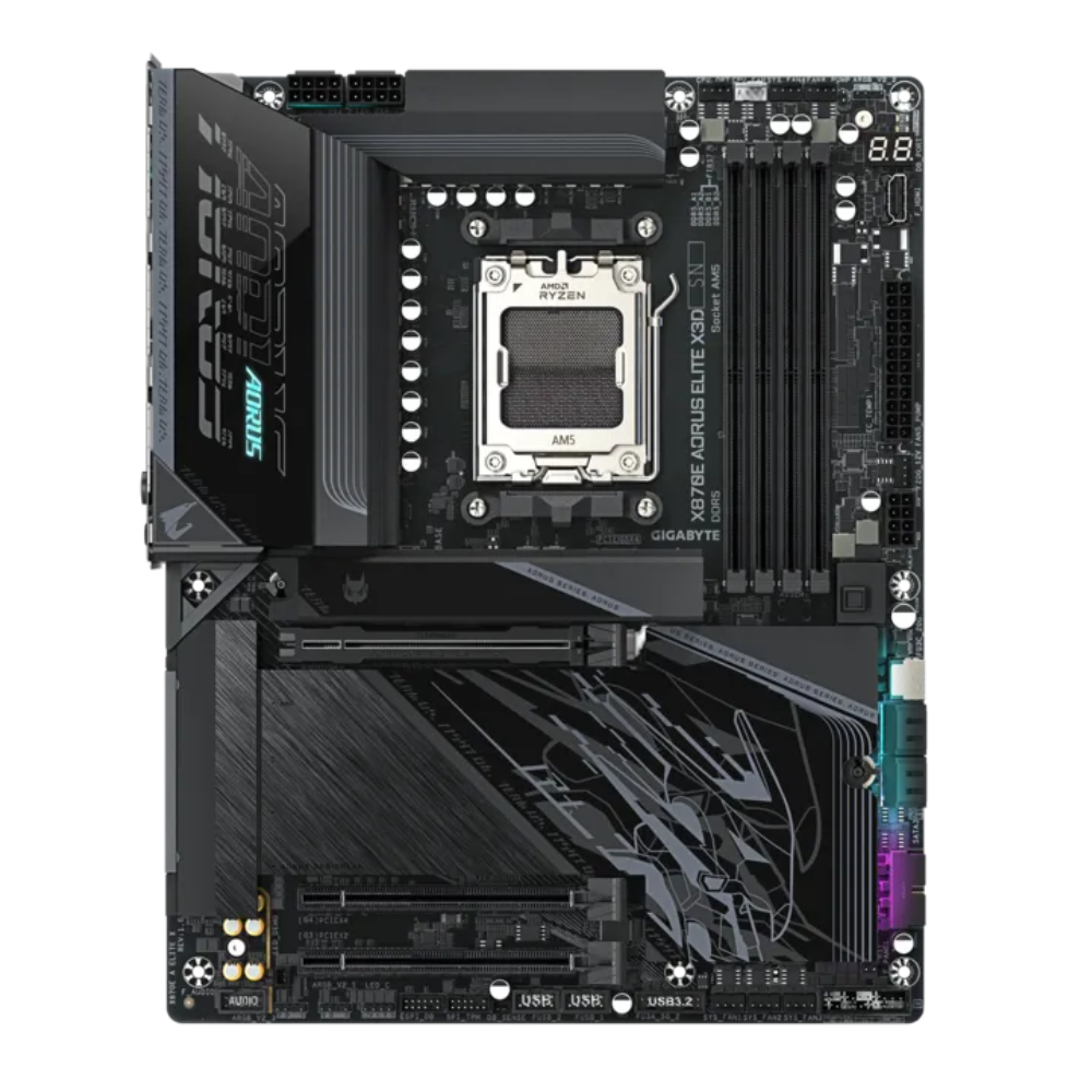 Tarjeta Madre Gigabyte X870E A Elite X, Socket AM5, 4*DDR5, WiFi, ATX
