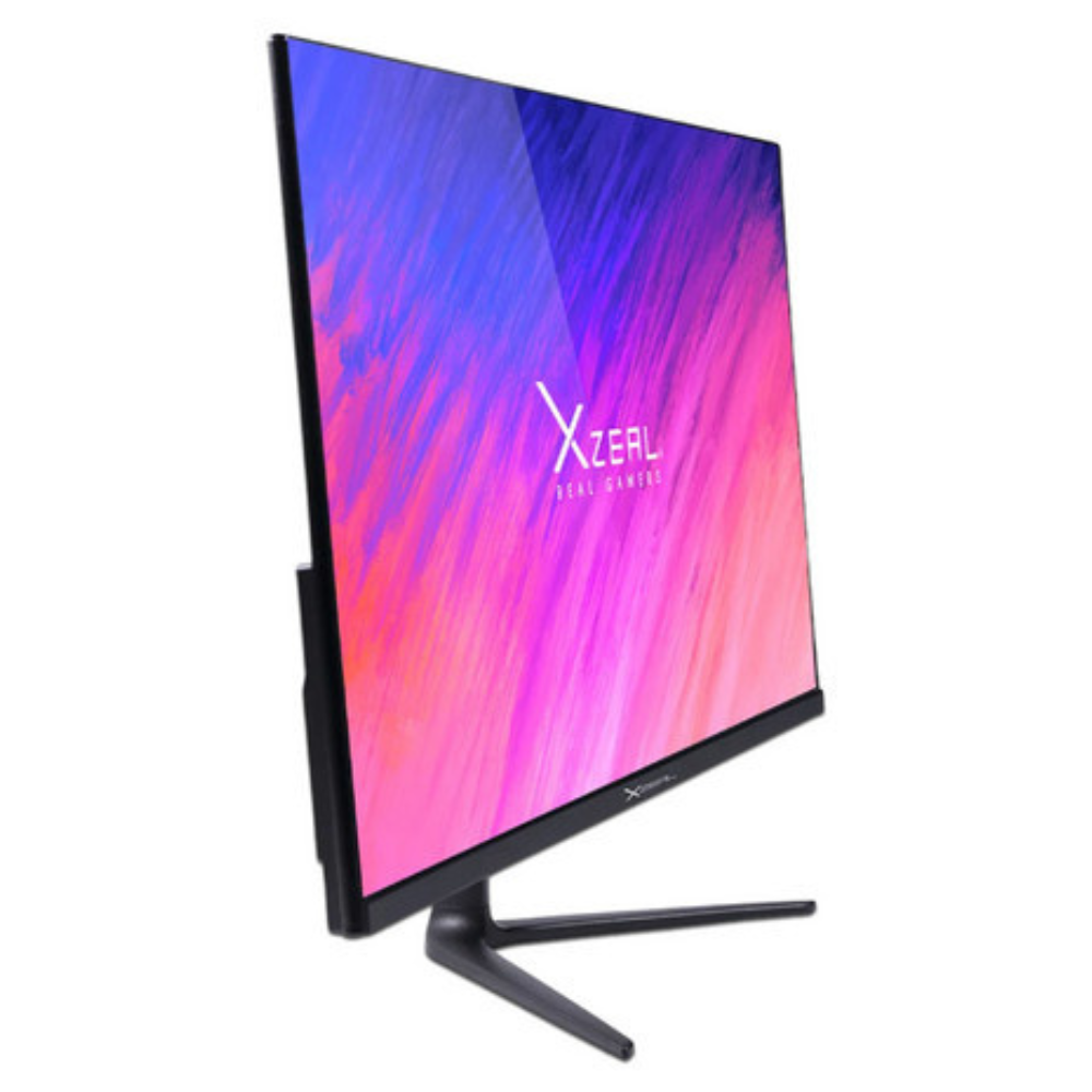 Monitor Led Xzeal XST580-1 21.5", 1920x1080 Full Hd, Plano, Negro.