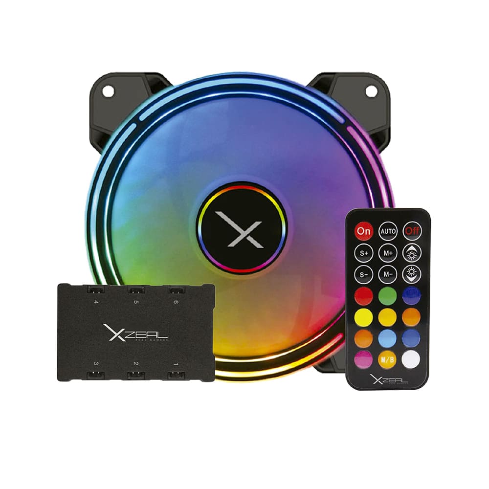 Ventilador Xzeal Xz1100 120mm | Negro