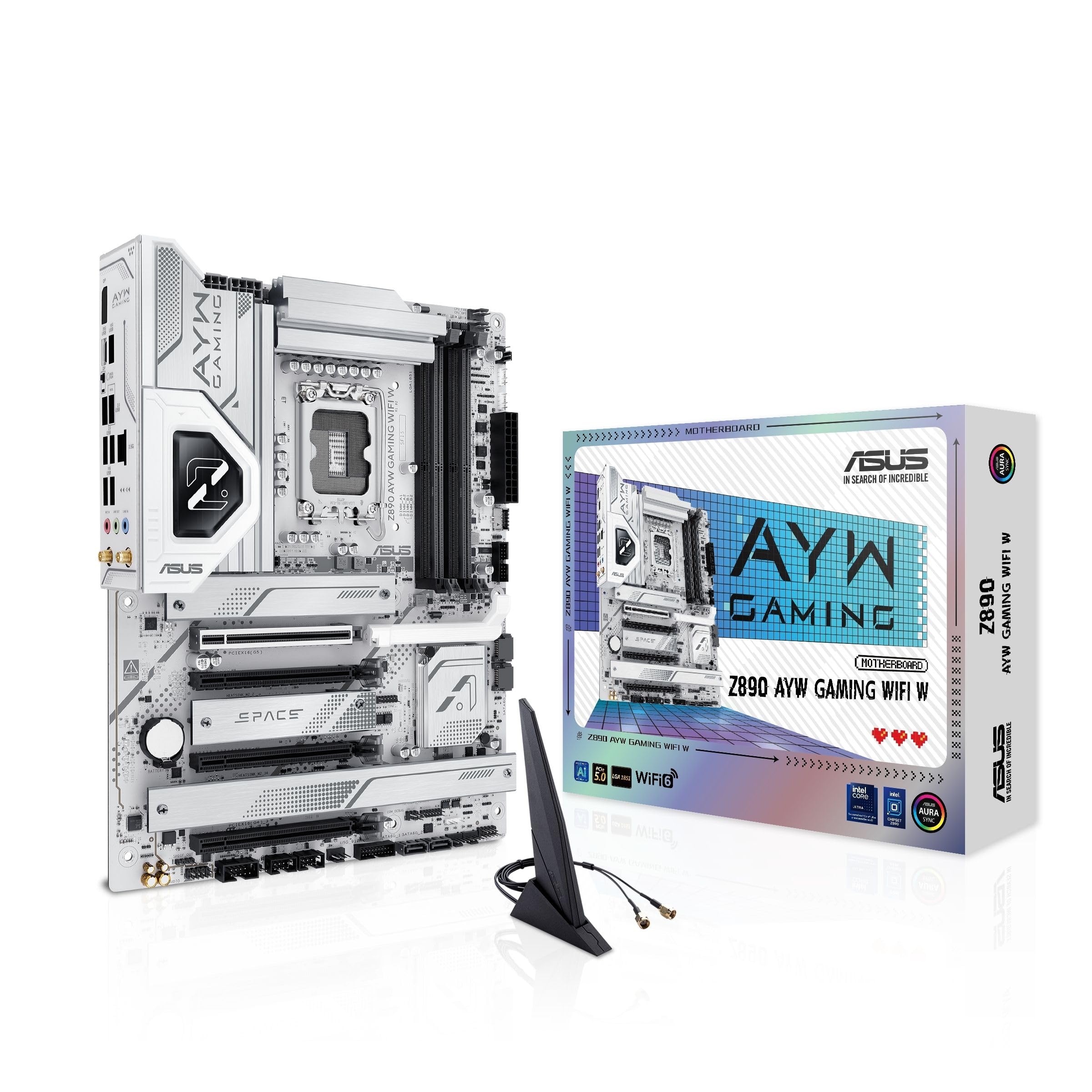 Tarjeta Madre Asus Z890 AYW Gaming Wifi W Socket 1851