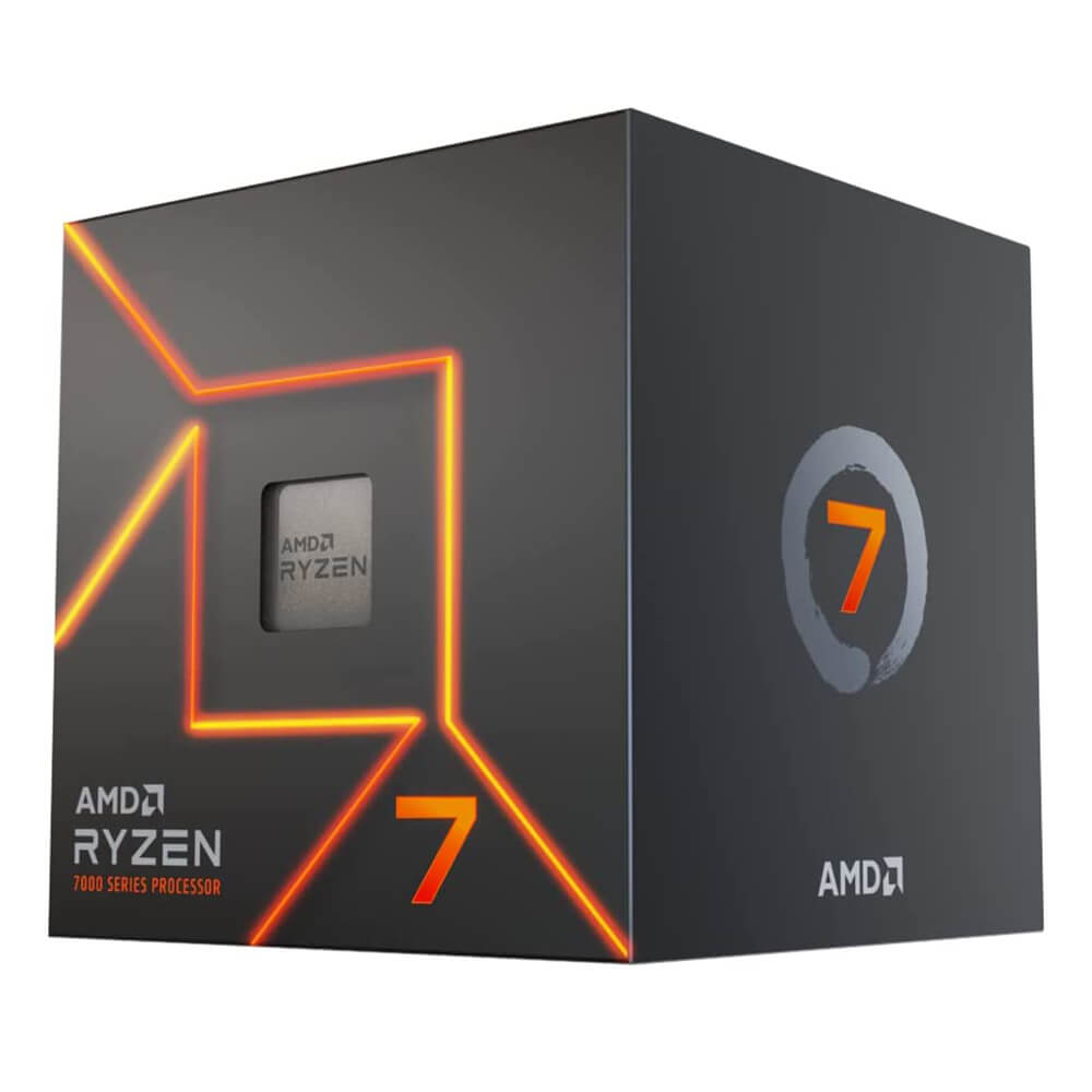 Procesador AMD RYZEN 7 7700 con AMD Radeon Graphics- S-AM5- 5.00GHz- 8 Nucleos- Incluye Disipador