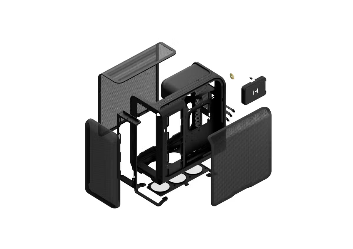 Gabinete Hyte X50 AIR | ATX | Pitch Black