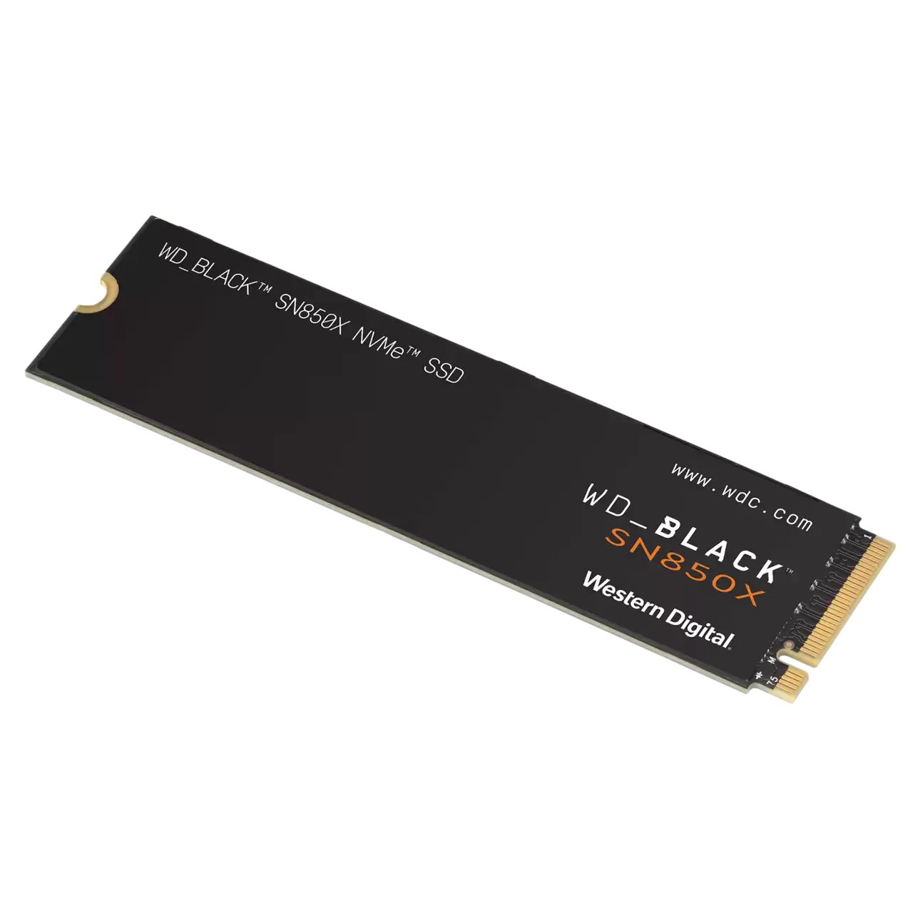 Unidad SSD M.2 WD 1TB (WDS100T2X0E) Black SN850X PCIe 4.0