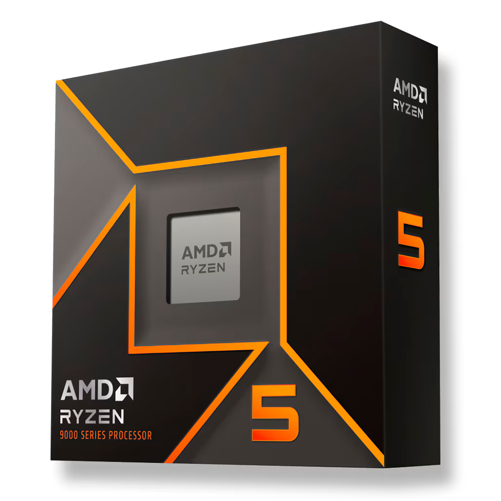 Procesador AMD RYZEN 5 9600X con AMD Radeon Graphics- S-AM5- 5.40GHz- 6 Nucleos- No Incluye Disipador