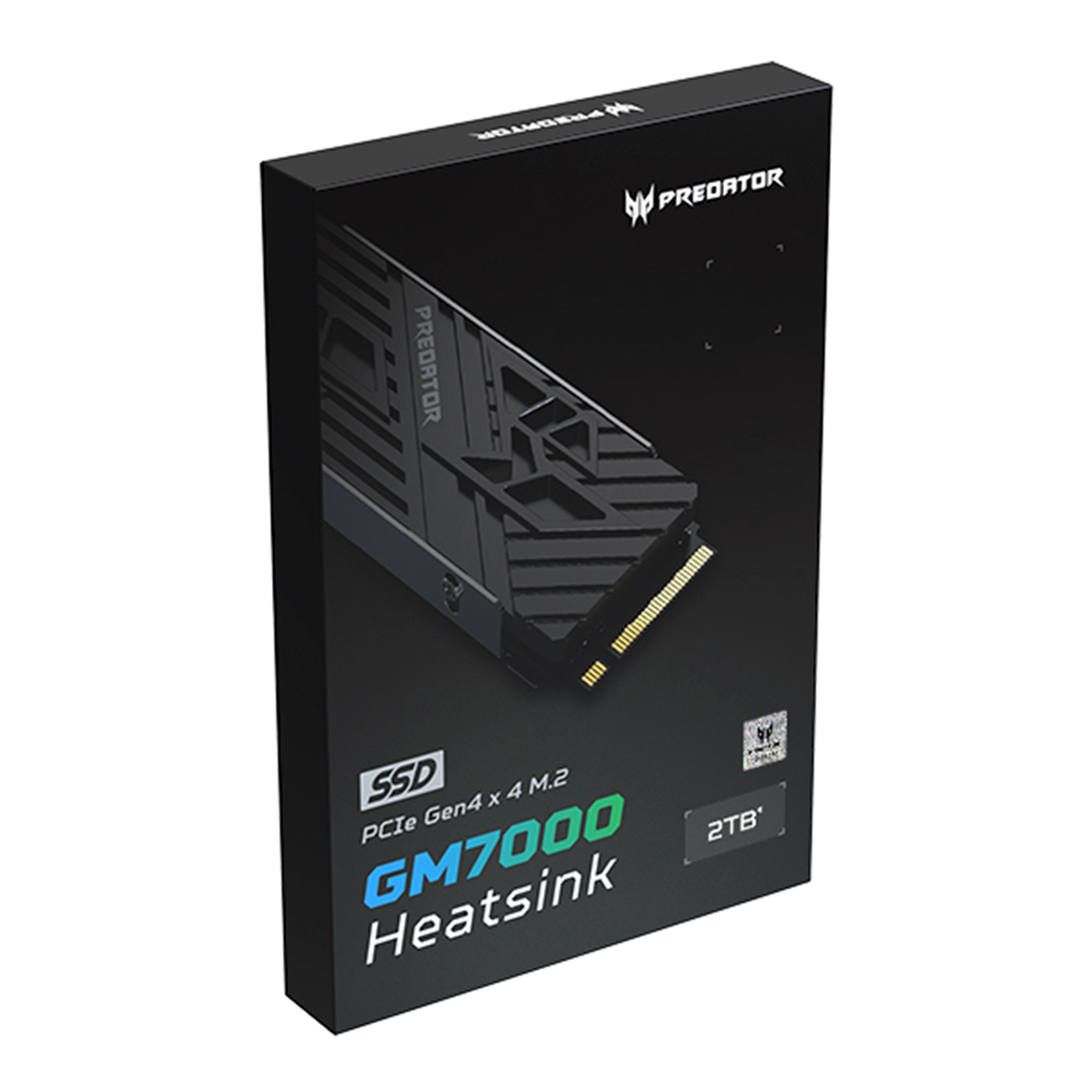 Unidad De Estado Sólido M.2 Predator GM7000 Heatsink 2TB