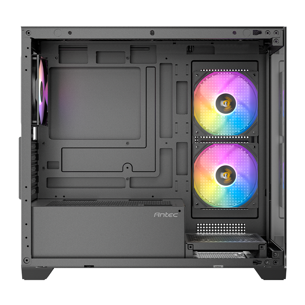 Gabinete Antec CX300M ARGB - Micro ATX - Incluye 3 Ventiladores - Negro