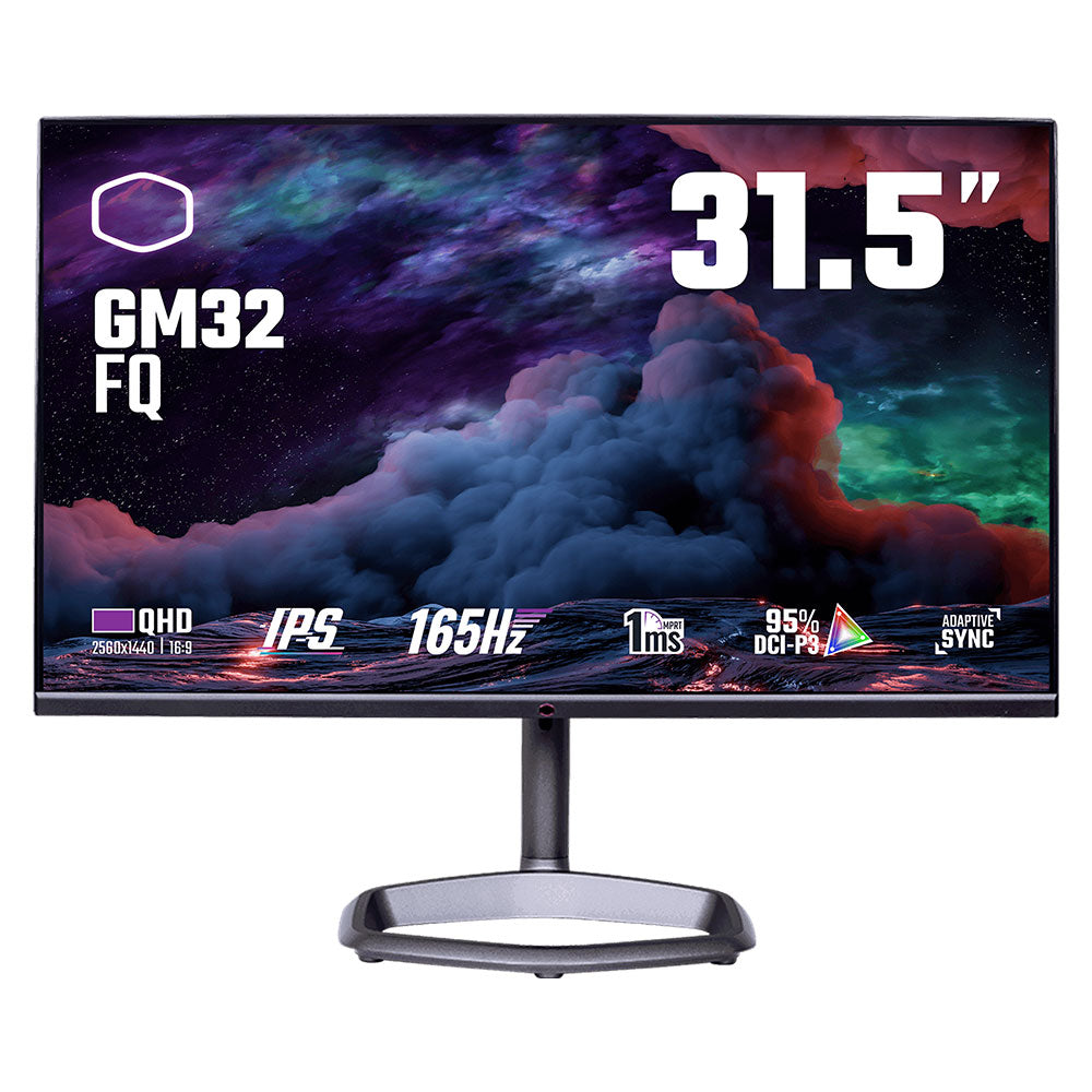 Monitor Gamer Cooler Master CMI-GM32-FQ-US 27"- Resolucion 2560x1440 QHD- 165Hz- Panel IPS 1ms