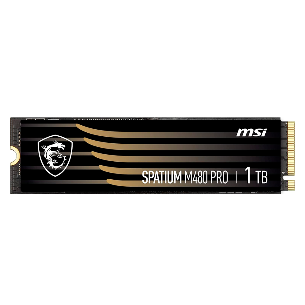 Unidad De Estado Sólido M.2 MSI Spatium M480 PRO 1TB PCIe 4.0
