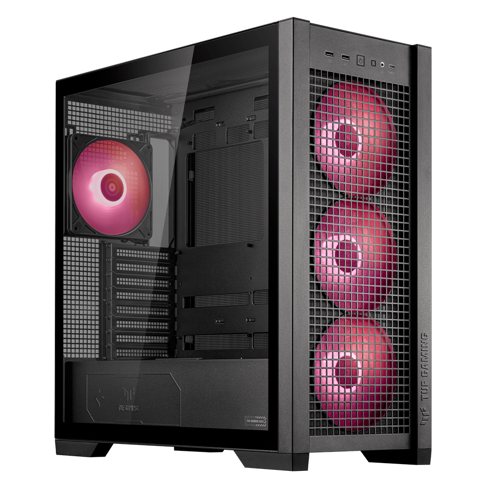 Gabinete Asus TUF Gaming GT302 ARGB Black ATX