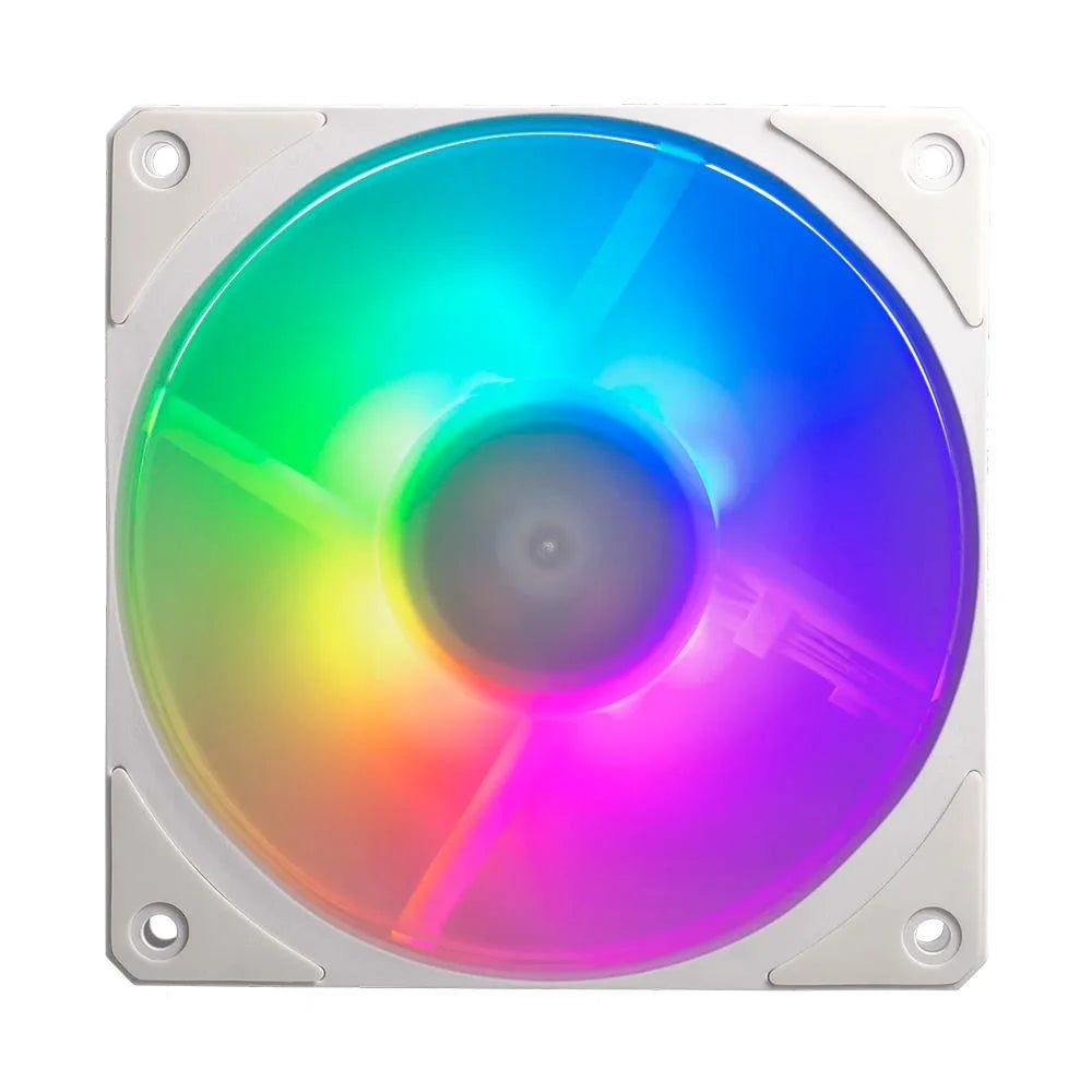 Ventilador Cooler Master Mobius 120mm Blanco ARGB