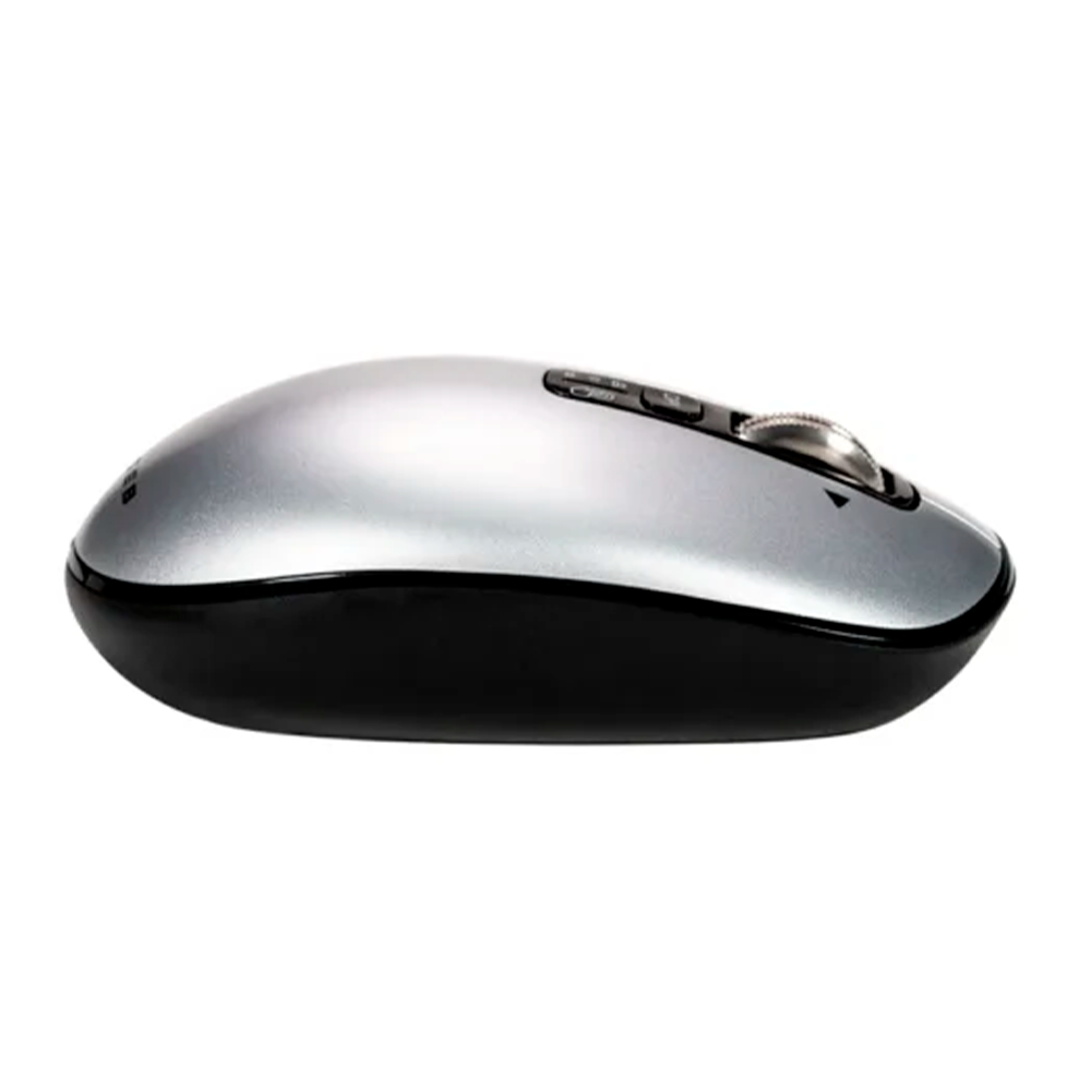Mouse Inalambrico Naceb (NA-0131G) Slim Gris | USB | Bluetooth
