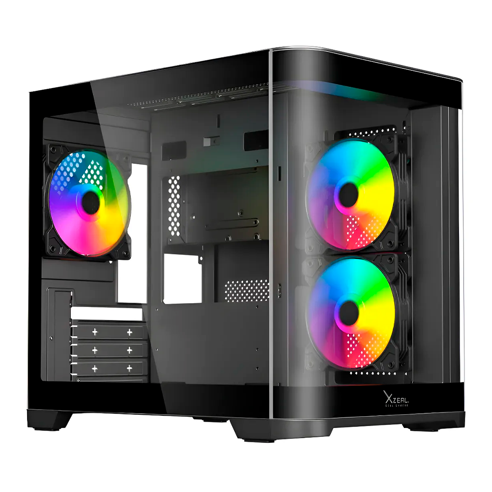 Gabinete Xzeal XZGAMC3B | Micro ATX | Negro
