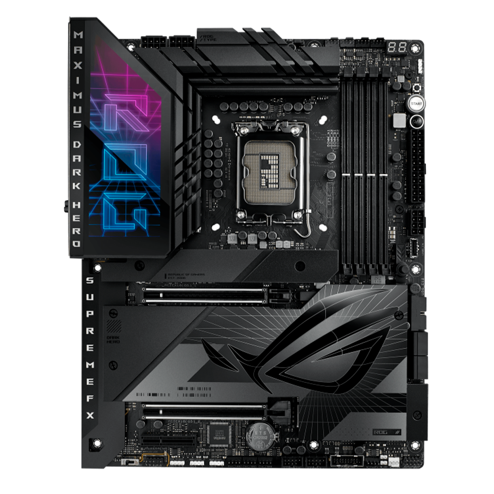 Tarjeta Madre ASUS ROG MAXIMUS Z790 DARK HERO - LGA 1700 - ATX - Compatible con DDR5