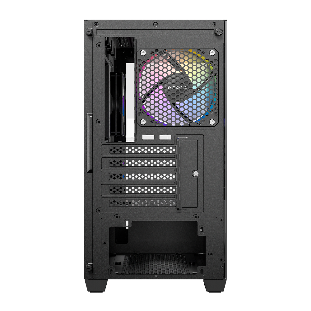 Gabinete Antec CX300M ARGB - Micro ATX - Incluye 3 Ventiladores - Negro