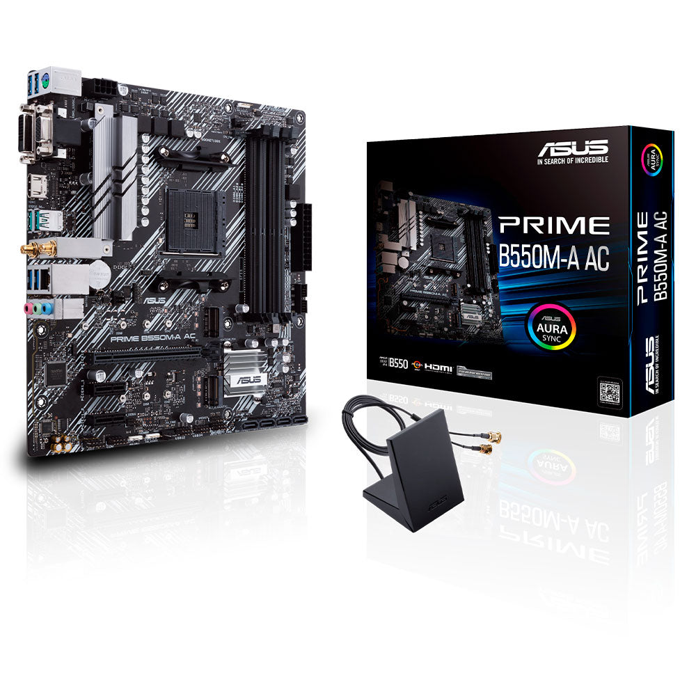 Tarjeta Madre ASUS Prime B550M-A AC