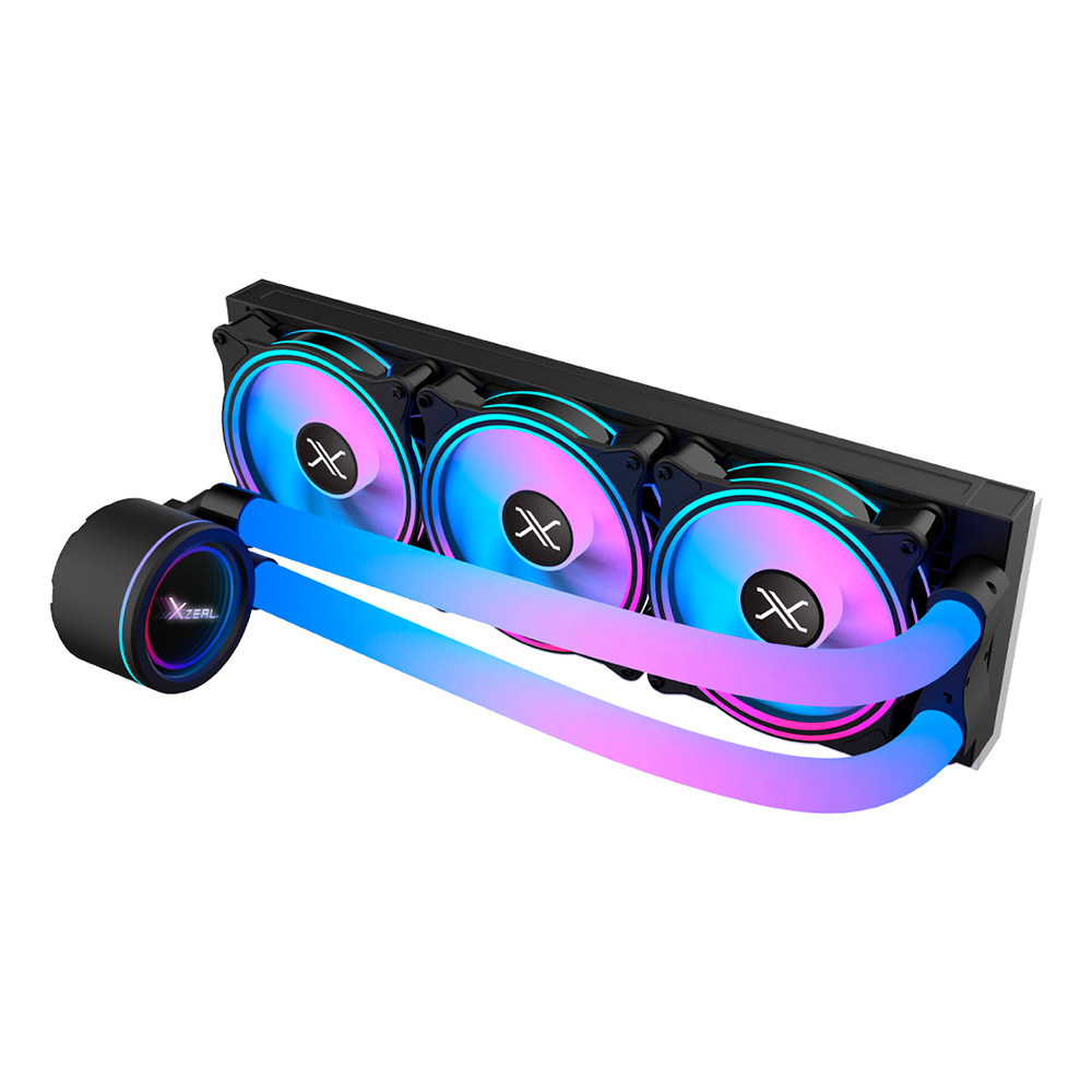 Enfriamiento Liquido XZEAL XZ413 ARGB,240mm ,Negro