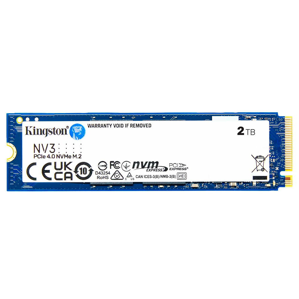 Unidad De Estado Sólido M.2 Kingston SNV3S NVMe 2TB PCI 4.0