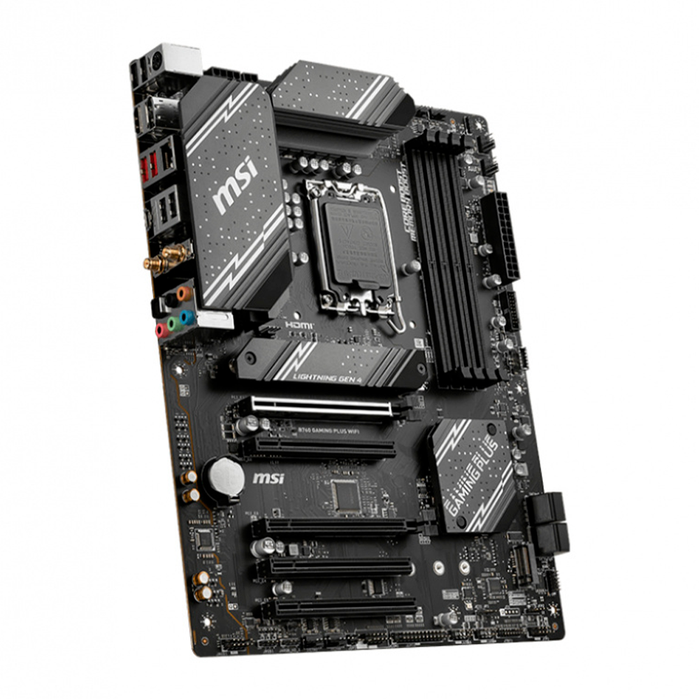 Tarjeta Madre MSI B760 Gaming Plus Wifi - LGA 1700 - ATX - Compatible con DDR5