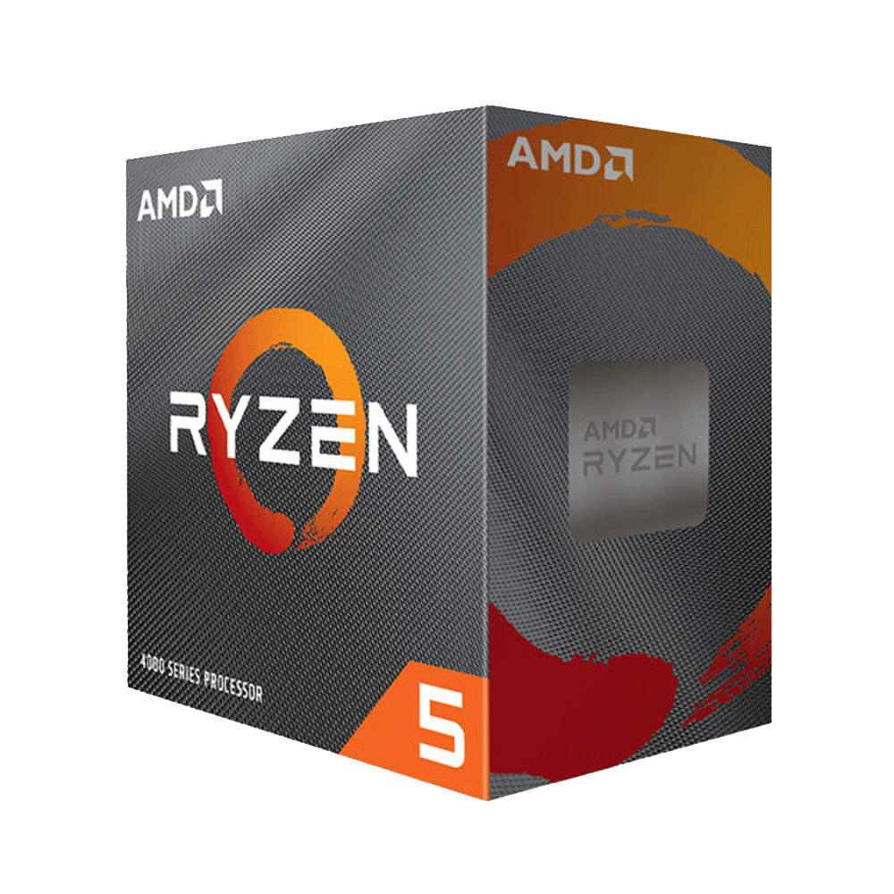 Procesador AMD RYZEN 5 4500 Sin Graficos Integrados- S-AM4- 4.10GHz- 6 Nucleos- Incluye Disipador