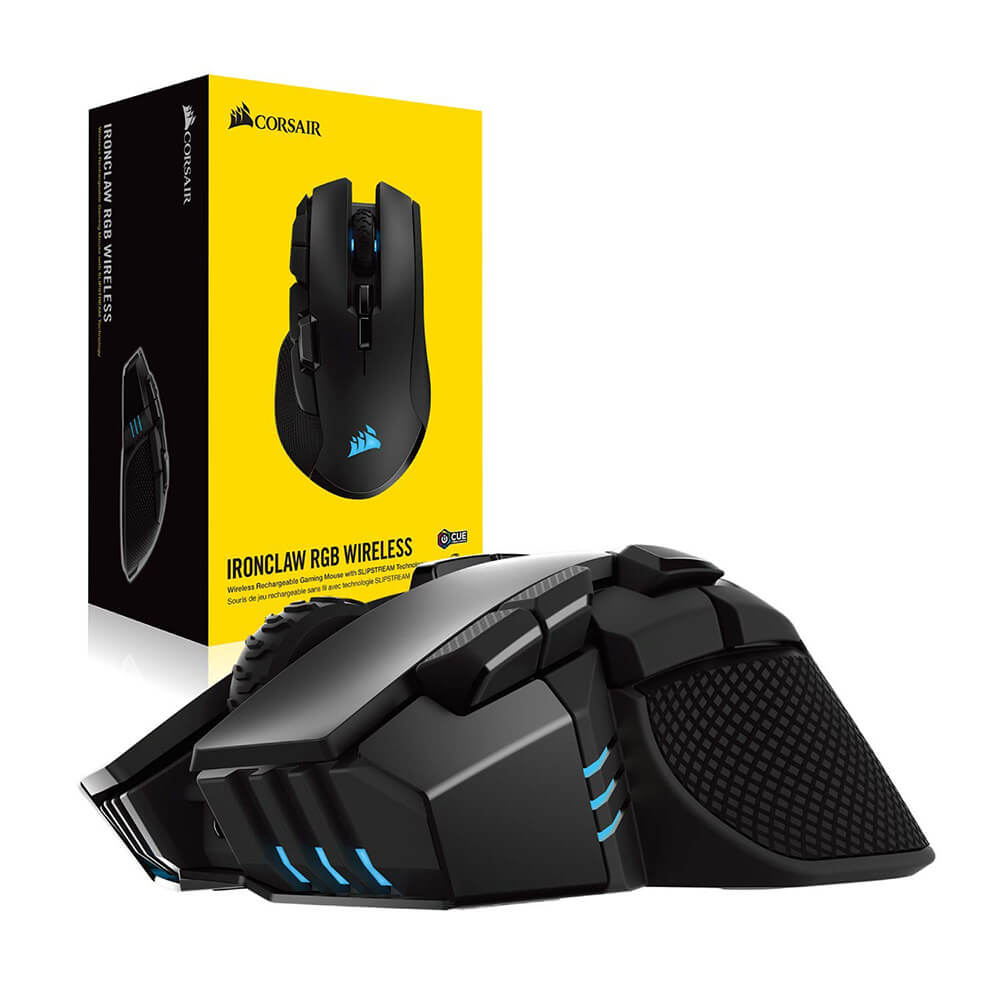 Mouse Gamer Corsair Ironclaw RGB | Inalámbrico