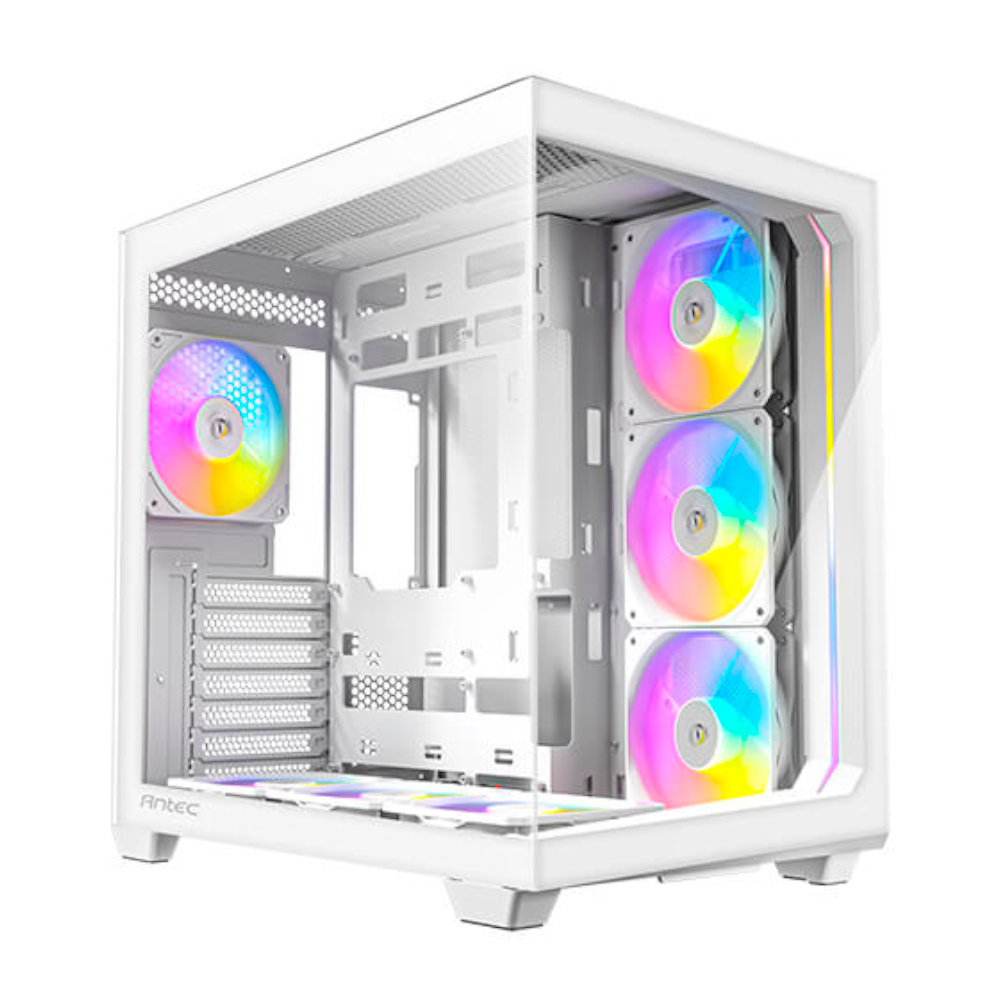 Gabinete Antec Constellation C5 ARGB ATX- Incluye 7 Ventiladores- Blanco