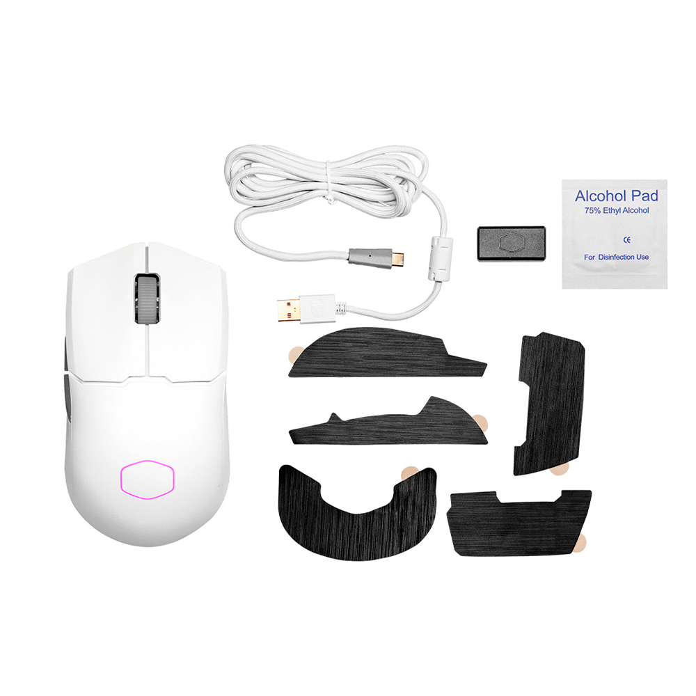 Mouse Gamer Cooler Master MM712 White | Inalámbrico