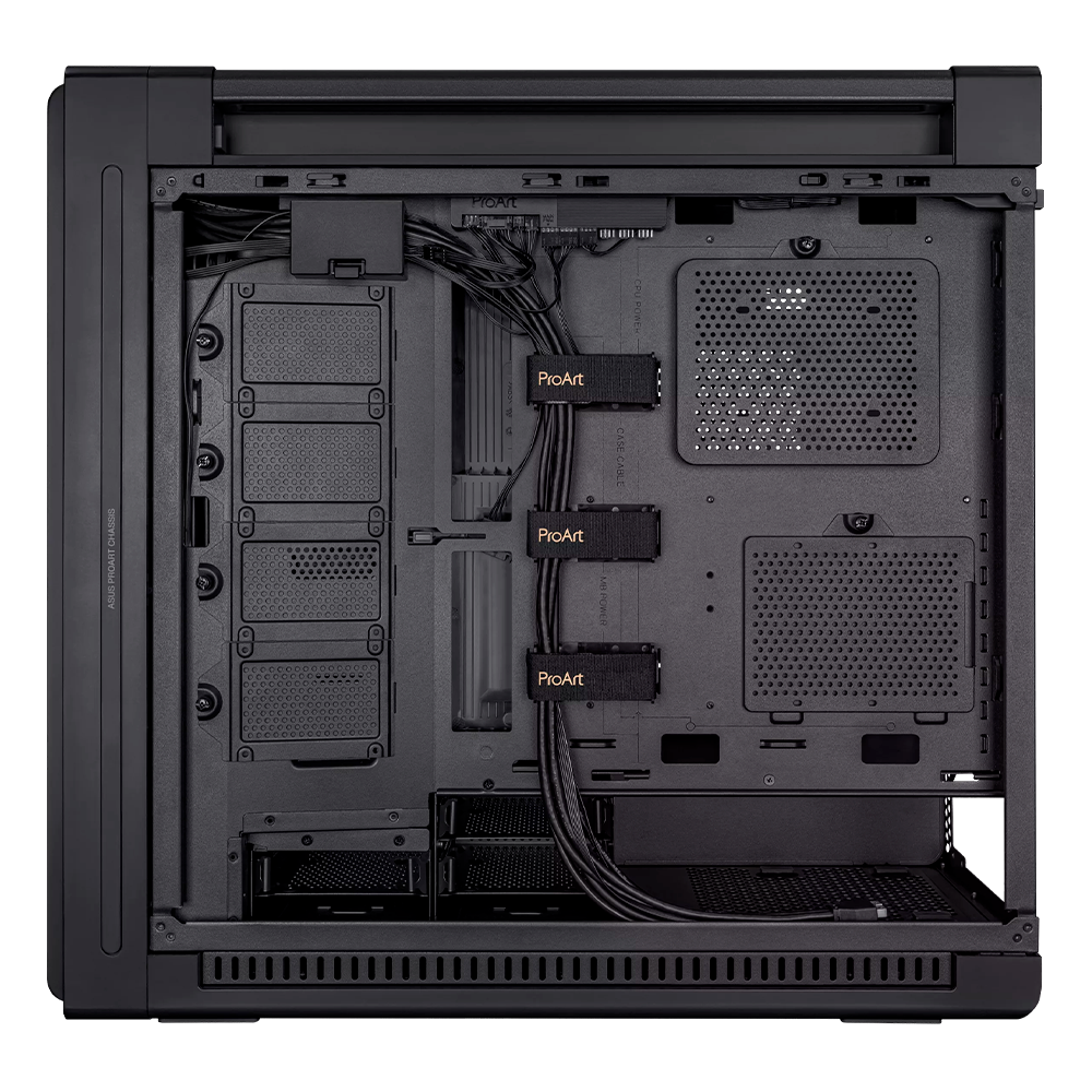 Gabinete ASUS ProArt PA602 E-ATX Incluye 3 Ventiladores Negro
