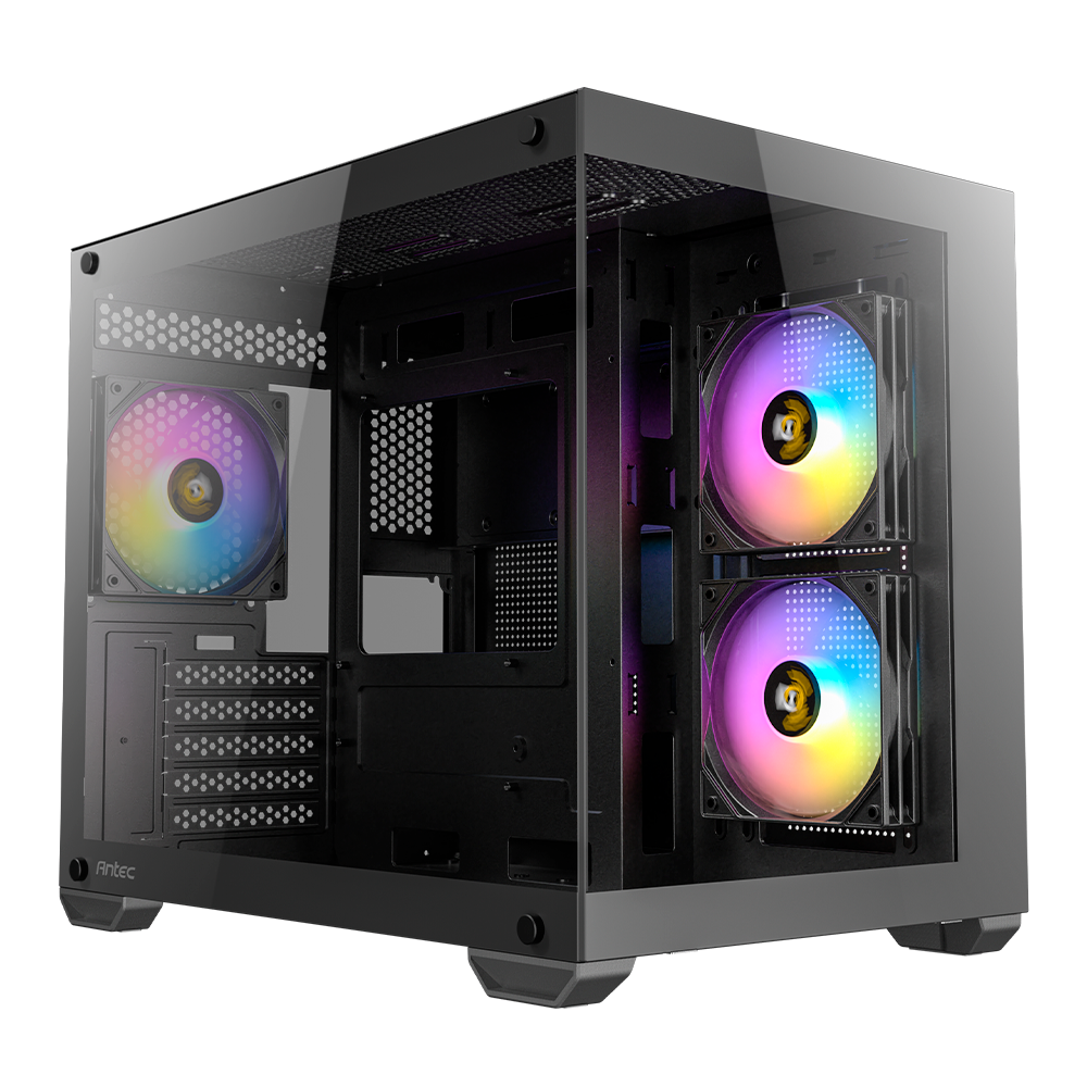 Gabinete Antec CX600M ARGB- Micro ATX- Incluye 3 Ventiladores- Negro