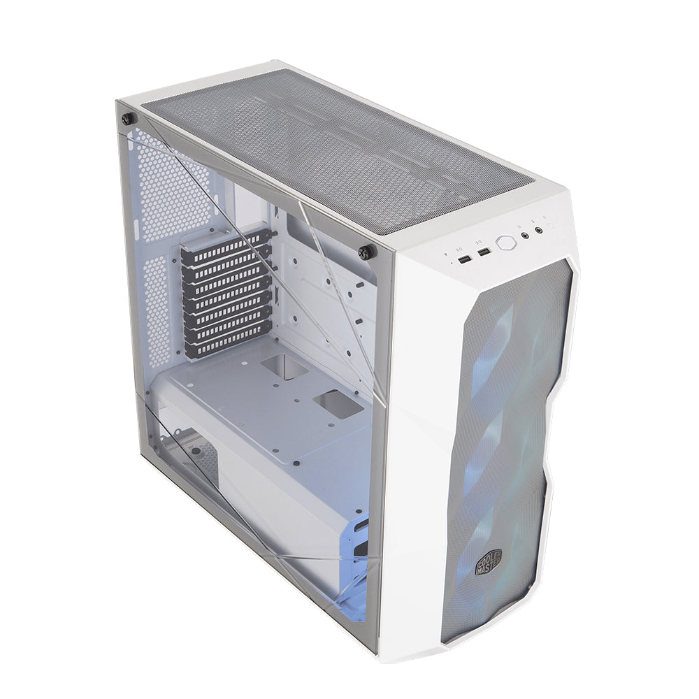 Gabinete Cooler Master TD500 Mesh ARGB - ATX - Incluye 3 Ventiladores - Blanco