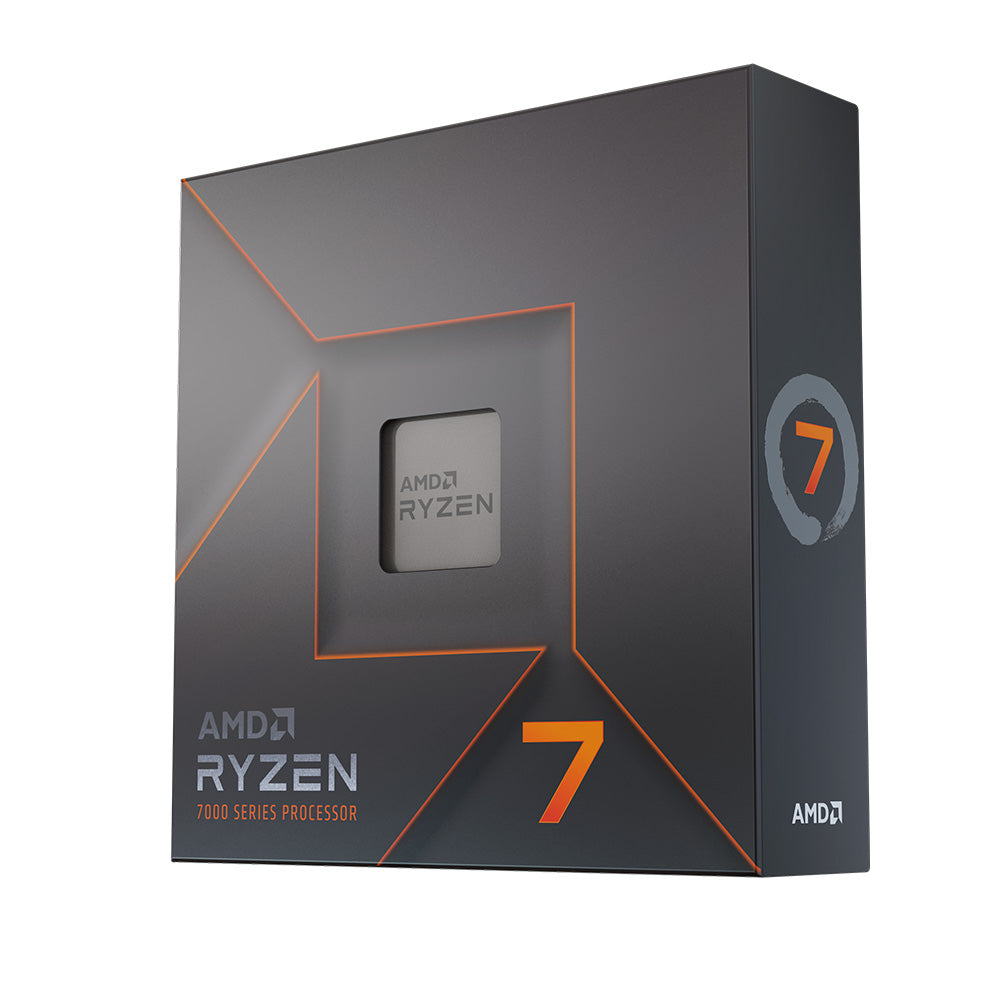 Procesador AMD RYZEN 7 7700X con AMD Radeon Graphics- S-AM5- 5.30GHz- 8 Nucleos- No Incluye Disipador