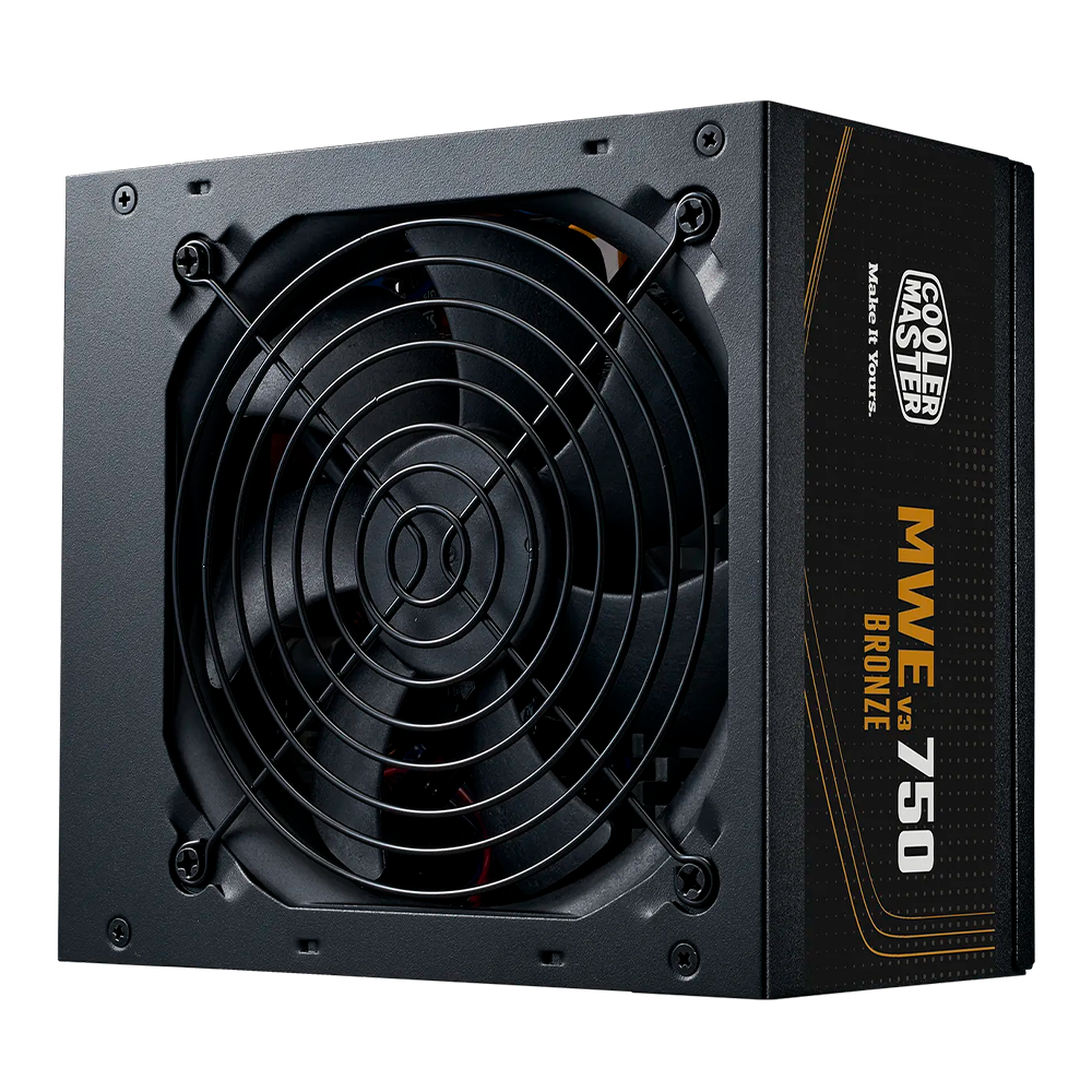 Fuente de Poder Cooler Master MWE 750W V3 80 PLUS Bronze