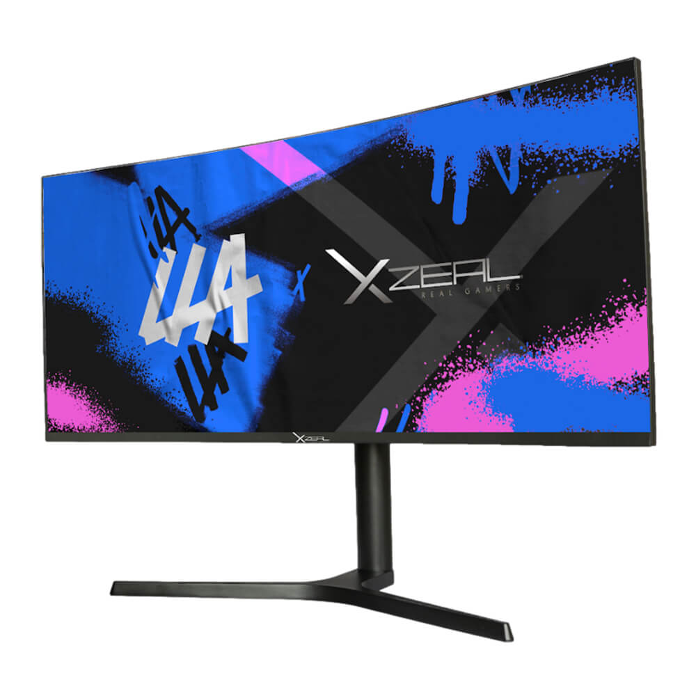 Monitor Gamer Xzeal 34" XZ6010 Curvo WQHD 100hz 4ms Negro