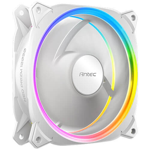 Kit De Ventiladores Antec NEO PRIZM T3 3x120mm ARGB - Blanco