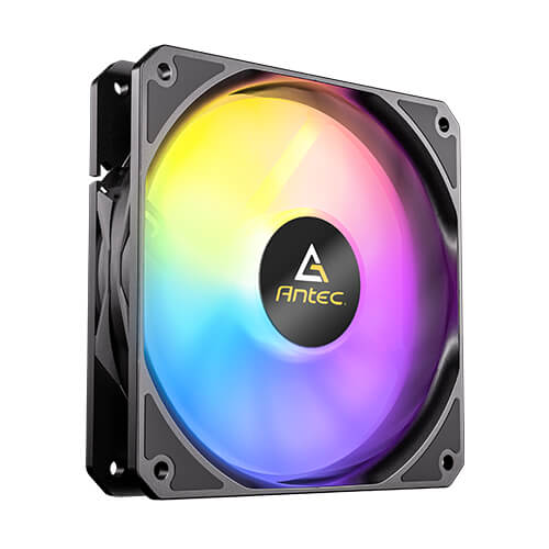 Kit De Ventiladores Arctic P12 Pro A-Rgb 3X120mm - Negro