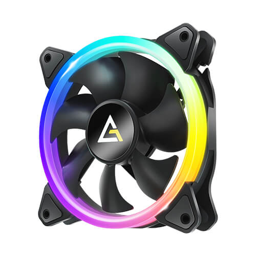 Kit De 3 Ventiladores Antec Neon ARGB 3x120mm - Negro