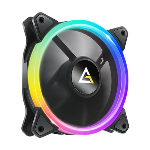 Kit De 3 Ventiladores Antec Neon ARGB 3x120mm - Negro