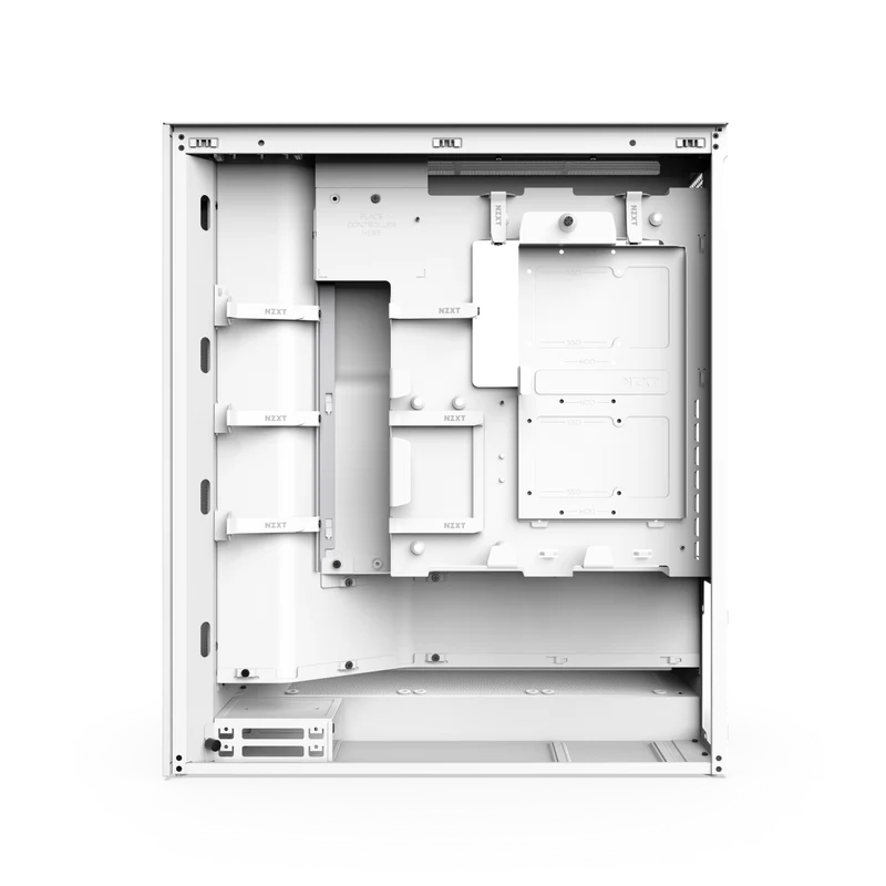 Gabinete NZXT H7 Flow - ATX - Blanco