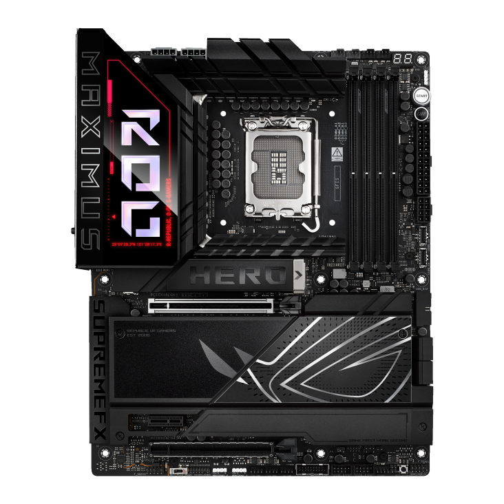 Tarjeta Madre ASUS ROG MAXIMUS Z890 HERO- LGA 1851- Micro ATX- Compatible con DDR5