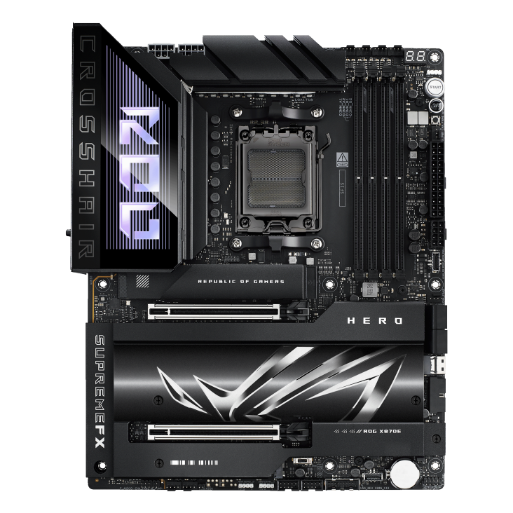 Tarjeta Madre ROG CROSSHAIR X870E HERO- S-AM5- ATX- Compatible con DDR5